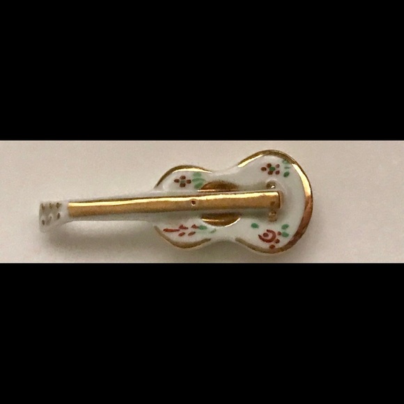 Miniature Limoges Violin or Guitar - Picture 2 of 16